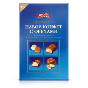 Конфеты шоколадные в коробках “Набор конфет”