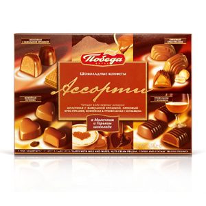Конфеты шоколадные с кофейной