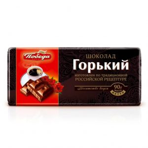 Шоколад горький