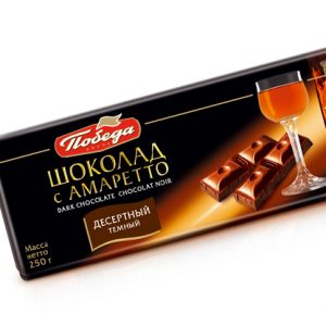 Шоколад десертный с амаретто