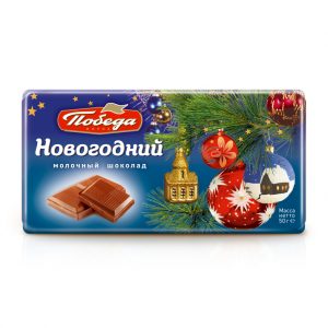 Шоколад молочный “Новогодний”