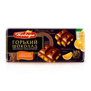 Шоколад горький c апельсином