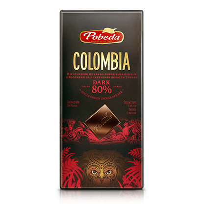 Шоколад горький "Колумбия"