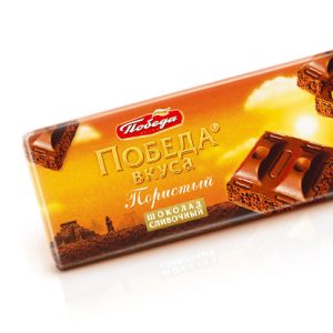 Шоколад пористый сливочный