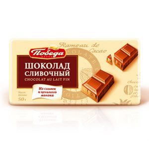 Шоколад сливочный