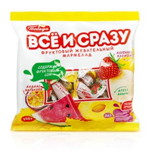Мармелад жевательный "Всё и сразу"