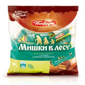 Конфеты вафельные "Мишки в лесу"
