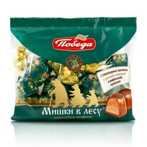 Конфеты шоколадные "Мишки в лесу"