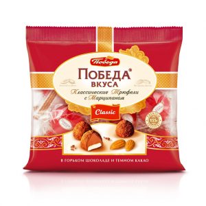 Трюфели классические с марципаном