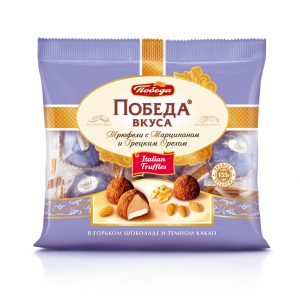 Трюфели грецкий орех с марципаном
