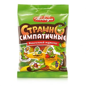 Конфеты желейные с начинкой “Страшно симпатичные”
