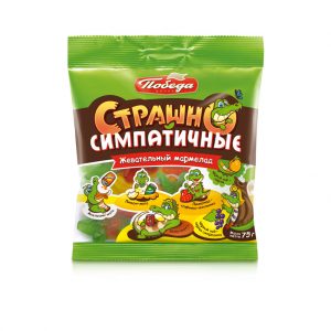 Конфеты желейные с начинкой “Страшно симпатичные”