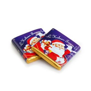 Мини-шоколад молочный "С Новым годом!"